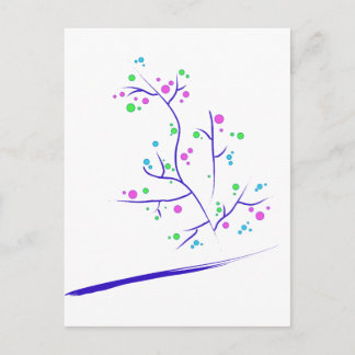幸せな木 ポストカード