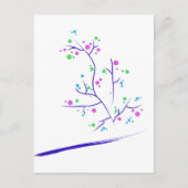 幸せな木 ポストカード (正面)