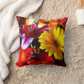 幸せな枕の花束 クッション (ブランケット)