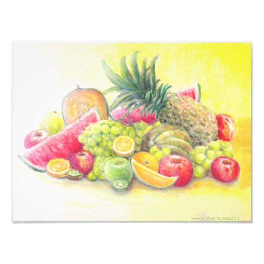 幸せな果物 フォトプリント            (正面)