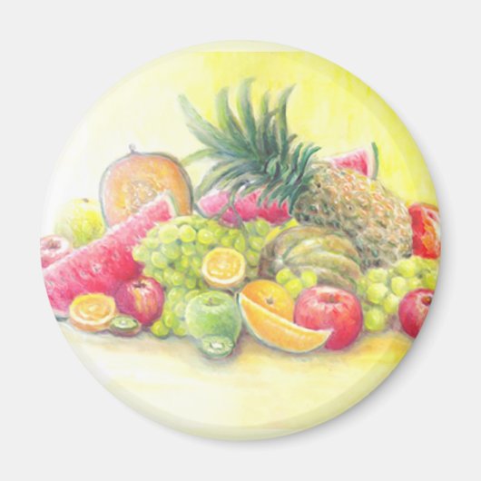 幸せな果物 マグネット (正面)