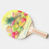幸せな果物 卓球ラケット (横)
