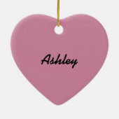 幸せな柿の組の柿の菓子のフルーツ セラミックオーナメント (裏面)