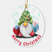 幸せな格言とギフトクリスマスツリーオーナメント セラミックオーナメント (左)