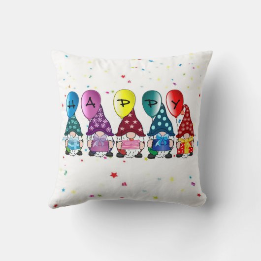 幸せな格言 クッション (裏面)