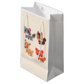 幸せな森林友人 スモールペーパーバッグ (正面アングル)
