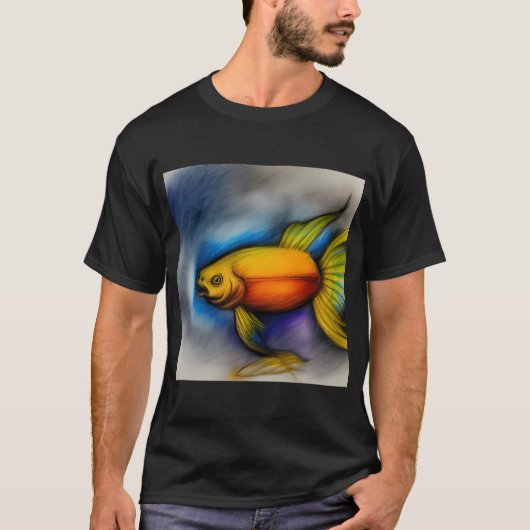 幸せな植物パパ Tシャツ (正面)