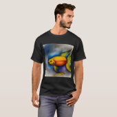 幸せな植物パパ Tシャツ (正面フル)