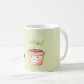 幸せな植物 コーヒーマグカップ (正面右)