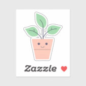 幸せな植物 シール (シート)