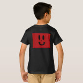 幸せな正方形 Tシャツ (裏面フル)