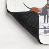 幸せな歩行 マウスパッド (コーナー)