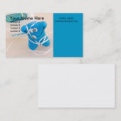 幸せな歯の名刺 予約カード (正面/裏面)