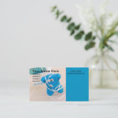 幸せな歯の名刺 予約カード (スタンド正面)