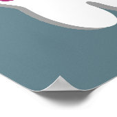 幸せな歯の笑顔 ポスター (角)