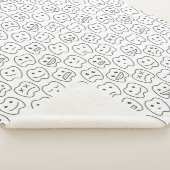 幸せな歯パターン シェルパブランケット (3/4)