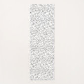 幸せな歯パターン ヨガマット (正面)