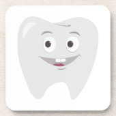 幸せな歯 コースター (正面)