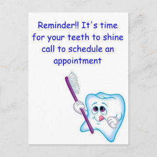 幸せな歯 ポストカード