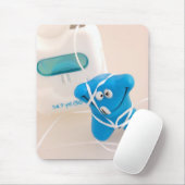 幸せな歯 マウスパッド (マウス)