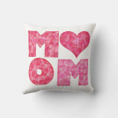 幸せな母の日のお母さんのアルファベット クッション (裏面)