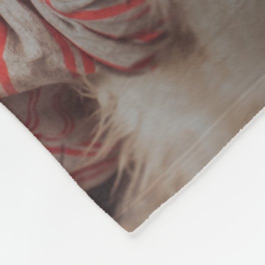 幸せな母の日のカスタムな写真のフリースブランケット フリースブランケット (角)