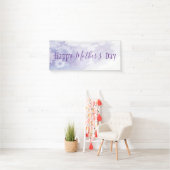 幸せな母の日のパーティーの旗 横断幕 (インサイチュ)