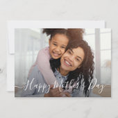 幸せな母の日の写真カード シーズンカード (正面)