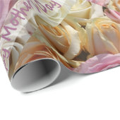 幸せな母の日の包装紙 ラッピングペーパー (ロールコーナー)