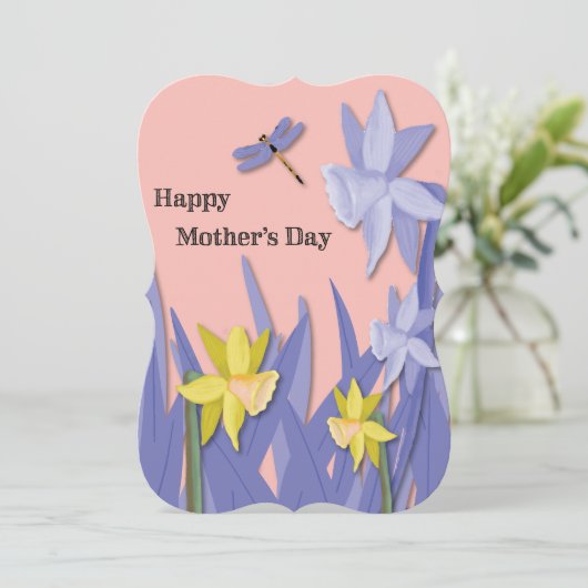 幸せな母の日の幸せ カード (スタンド正面)