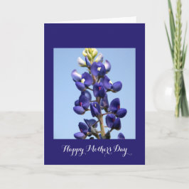 幸せな母の日の挨拶状 カード