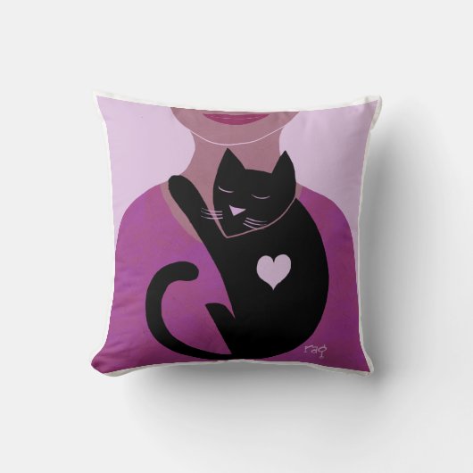 幸せな母の日の枕 クッション (正面)