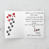 幸せな母の日カード - あなたの短毛のポインター カード (内部)