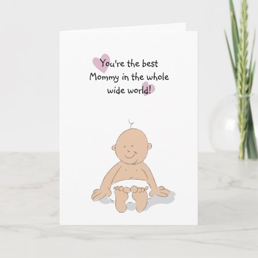 幸せな母の日カード カード (正面)