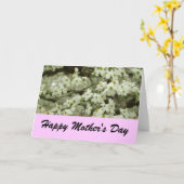 幸せな母の日カード カード (黄色い花)