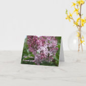 幸せな母の日カード カード (黄色い花)