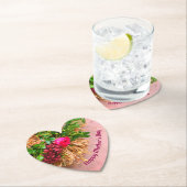 幸せな母の日パーソナライズされた、 ペーパーコースター (インサイチュ)