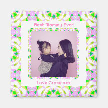 幸せな母の日最高の母マムピンクグリーン