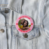 幸せな母の日私はあなたを母が大好き 缶バッジ (インサイチュ)