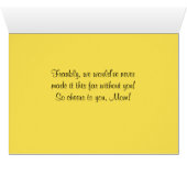 幸せな母の日陽気な赤と黄色のチューリップ (内部横(下))