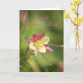 幸せな母の日5 カード (黄色い花)