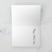 幸せな母の日-お母さんおよびベビーのリス カード (内部)