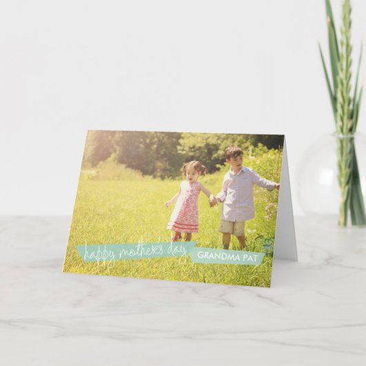 幸せな母の日! カード (正面)