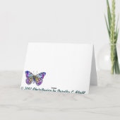 幸せな母の日! カード (裏面)