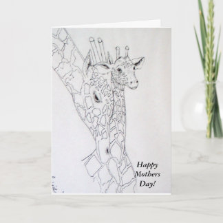 幸せな母の日 カード