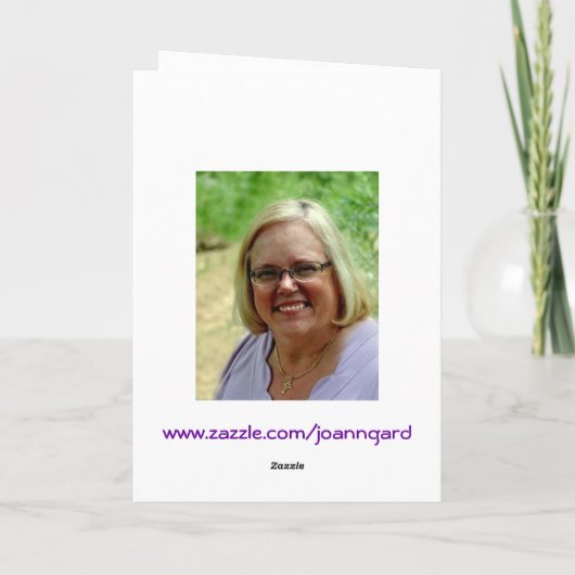 幸せな母の日 カード (裏面)