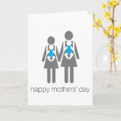 幸せな母の日! カード (黄色い花)