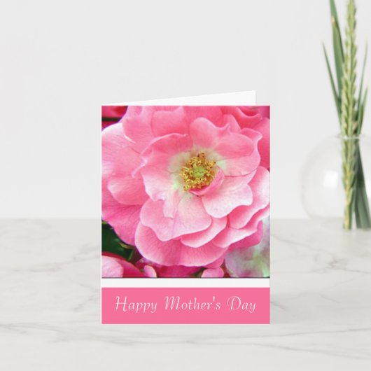 幸せな母の日 カード (正面)