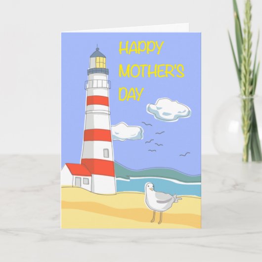 幸せな母の日 カード (正面)