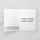 幸せな母の日 カード (内部)